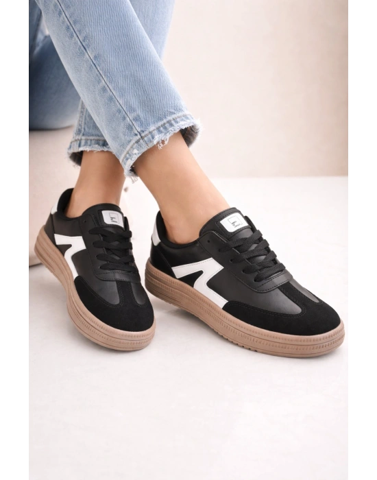 Unisex Rahat Taban Bağcıklı Sneaker Ayakkabı