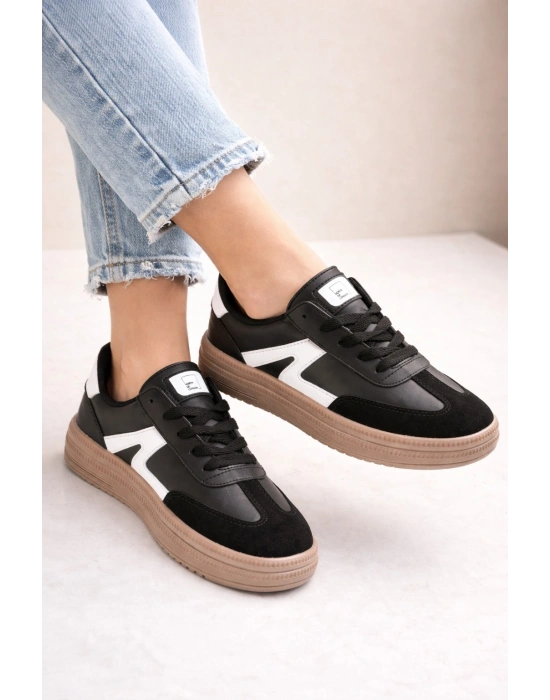 Unisex Rahat Taban Bağcıklı Sneaker Ayakkabı