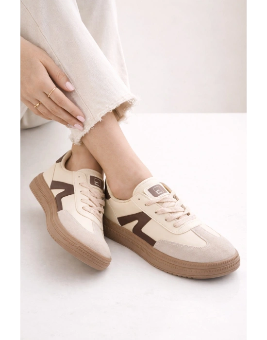 Unisex Rahat Taban Bağcıklı Sneaker Ayakkabı