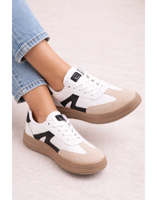 Unisex Rahat Taban Bağcıklı Sneaker Ayakkabı