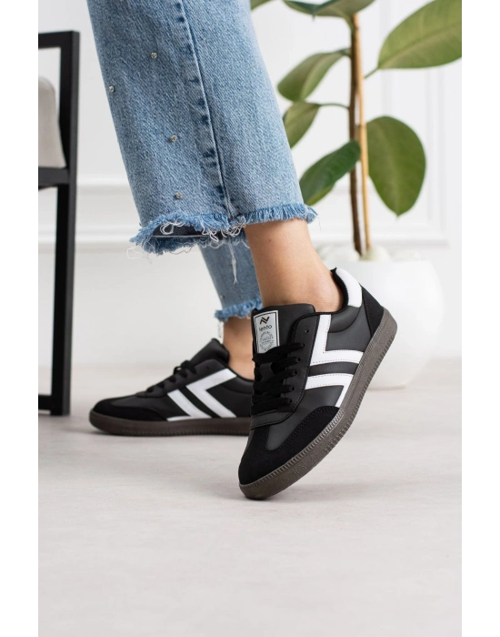 Kadın Düşük Bilek Bağcıklı Sneaker