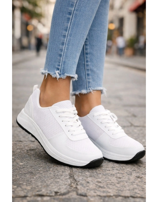 Kadın Sneaker – Nefes Alan Fileli, Hafif ve Konforlu