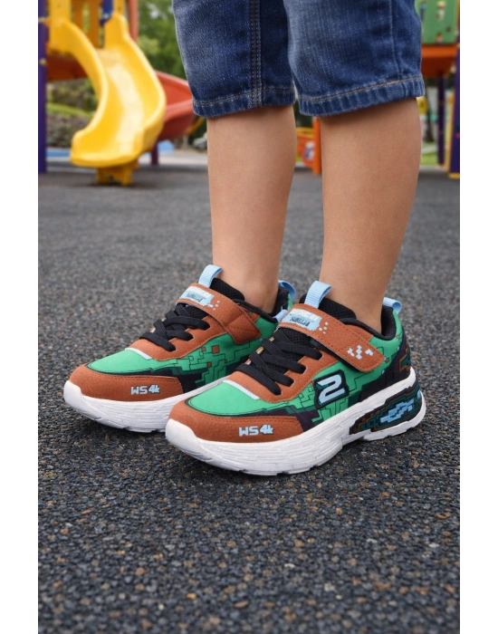 Erkek Çocuk Çok Renkli Spor Sneaker Ayakkabı