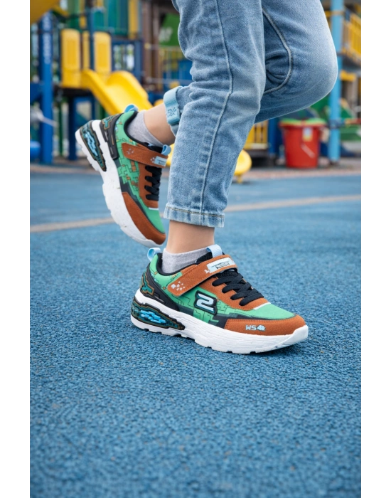 Erkek Çocuk Çok Renkli Spor Sneaker Ayakkabı