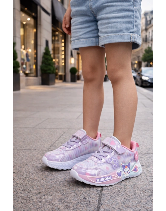 KIZ ÇOCUK SPOR AYAKKABISI HAFİF VE ESNEK