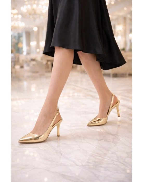 Zarif Sivri Burun Kadın Topuklu Ayakkabı