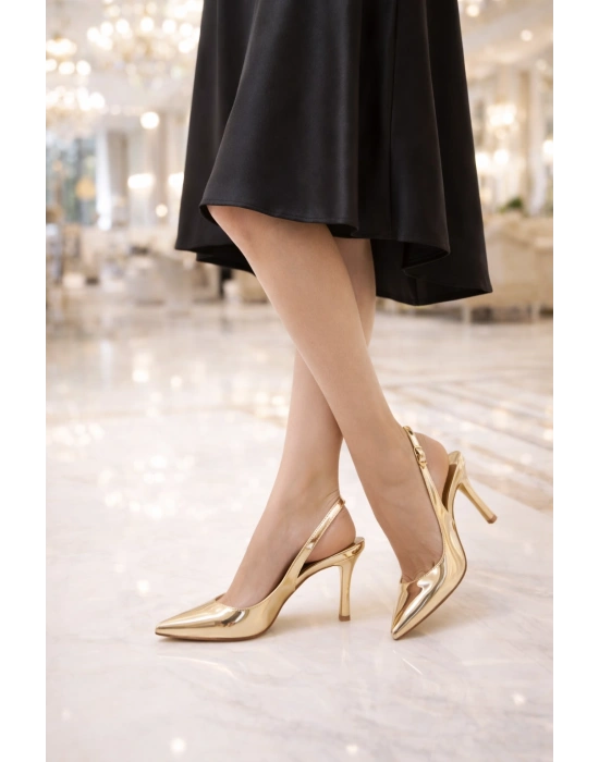 Zarif Sivri Burun Kadın Topuklu Ayakkabı