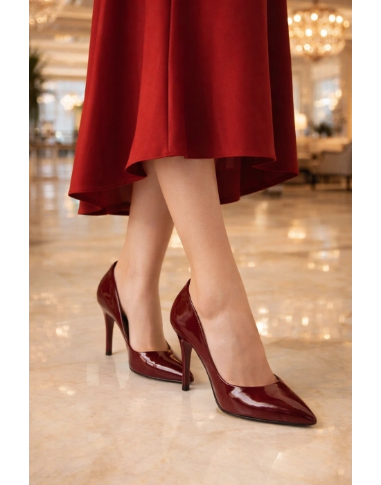 Kadın Sivri Burun Stiletto Topuklu Ayakkabı