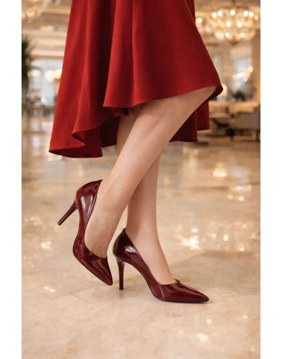 Kadın Sivri Burun Stiletto Topuklu Ayakkabı