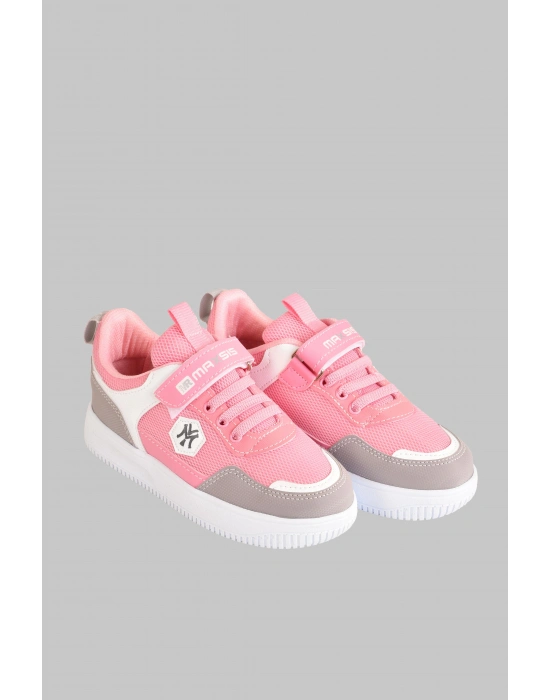 Cırtlı Kız Çocuk Günlük Spor Ayakkabı Sneaker