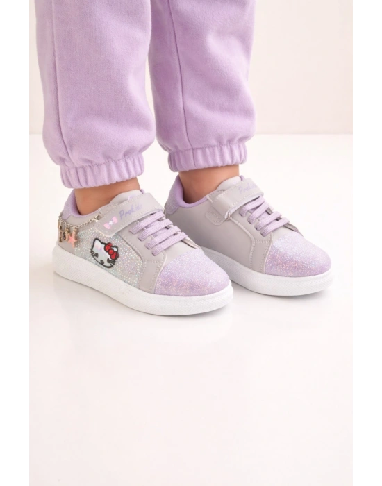 Çocuk Işıltılı ve Şık Çocuk Spor Ayakkabısı