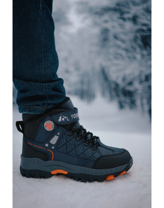 Çocuk unisex İçi Kürklü Fermuarlı Outdoor Bot