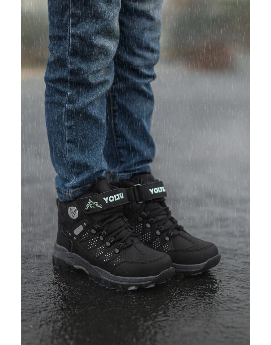 Çocuk unisex İçi Kürklü Fermuarlı Outdoor Bot