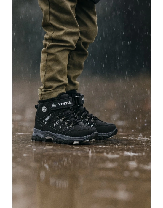 Çocuk unisex İçi Kürklü Fermuarlı Outdoor Bot