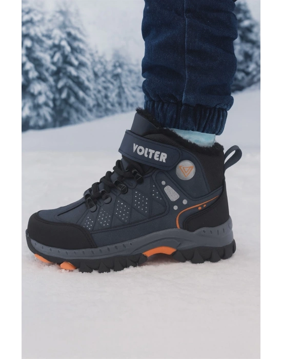 Çocuk unisex İçi Kürklü Fermuarlı Outdoor Bot