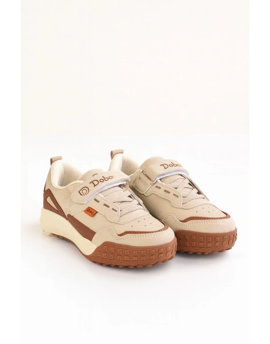 Çocuk Unisex Rahat Kalıp Cırtlı Ayakkabı