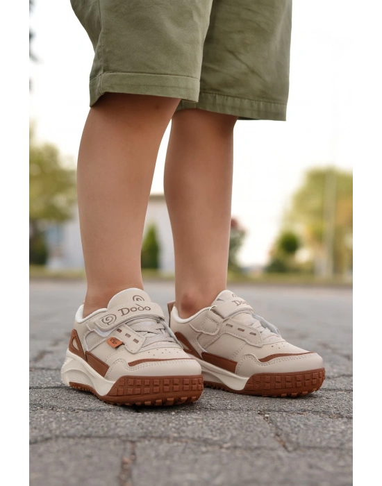 Çocuk Unisex Rahat Kalıp Cırtlı Ayakkabı