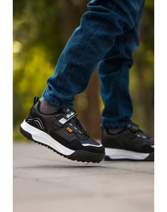 Çocuk Unisex Rahat Kalıp Cırtlı Ayakkabı