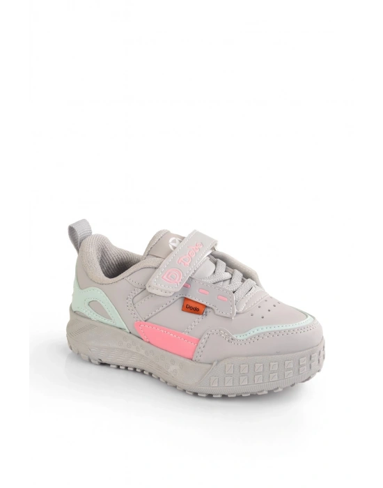 Çocuk Unisex Rahat Kalıp Cırtlı Ayakkabı