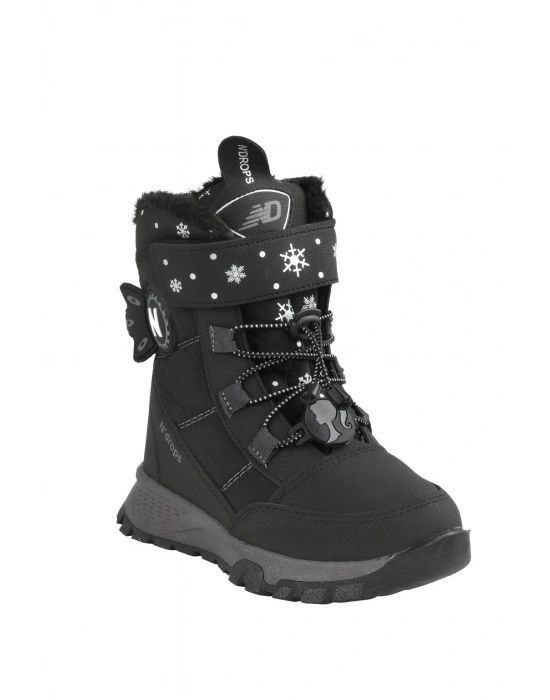 Dayanıklı, Su Geçirmez, Ortopedik, Cırtlı, Bej Kız Çocuk Kar Botu Ayakkabı