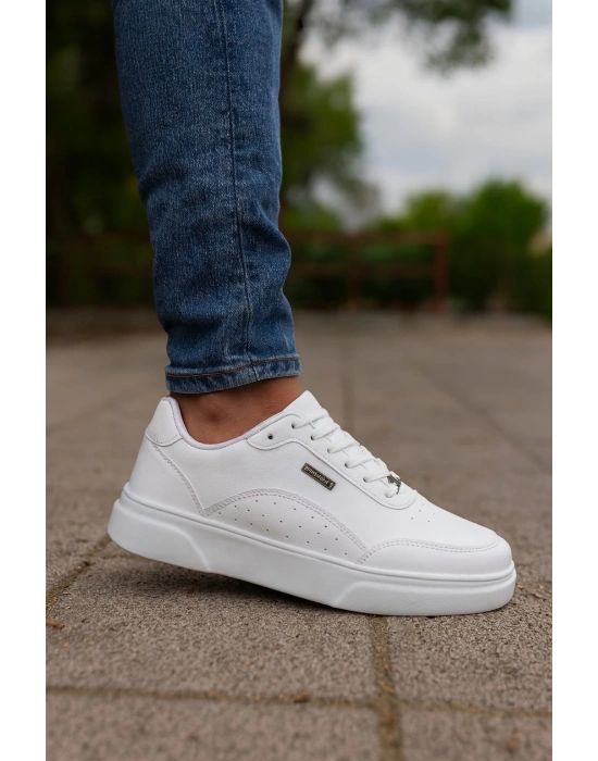 Erkek Bağcıklı Sneaker Günlük Rahat Dört Mevsim Spor Ayakkabı