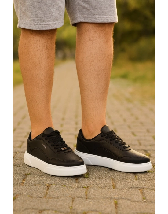 Erkek Bağcıklı Sneaker Günlük Rahat Dört Mevsim Spor Ayakkabı