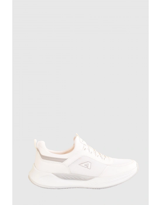 Erkek Casual Rahat Konforlu Bağcıklı Spor Ayakkabı Fileli Terletmez Yüksek Taban Sneaker