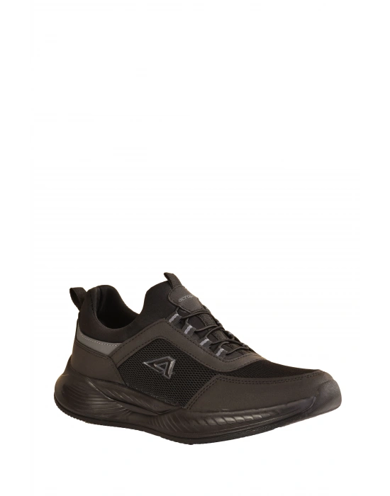 Erkek Casual Rahat Konforlu Bağcıklı Spor Ayakkabı Fileli Terletmez Yüksek Taban Sneaker