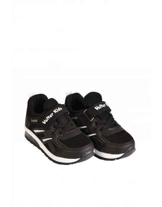 Erkek Çocuk Cırtlı Bağcıklı Sneaker Günlük Spor Ayakkabı