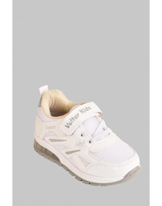 Erkek Çocuk Cırtlı Bağcıklı Sneaker Günlük Spor Ayakkabı