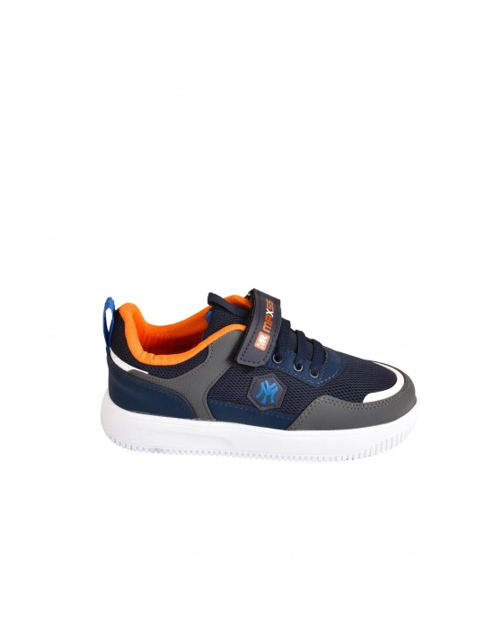 Erkek Çocuk Cırtlı Sneaker Spor Ayakkabı