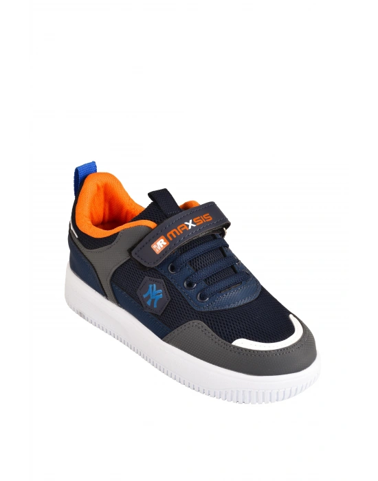 Erkek Çocuk Cırtlı Sneaker Spor Ayakkabı