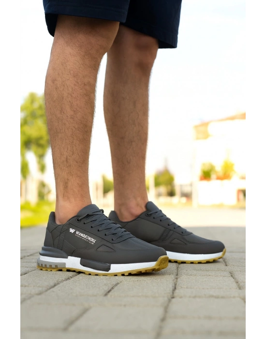 Erkek Spor Ayakkabı Beyaz Günlük Ortopedik Rahat Kaliteli ve Konforlu Kullanışlı Bağcıklı