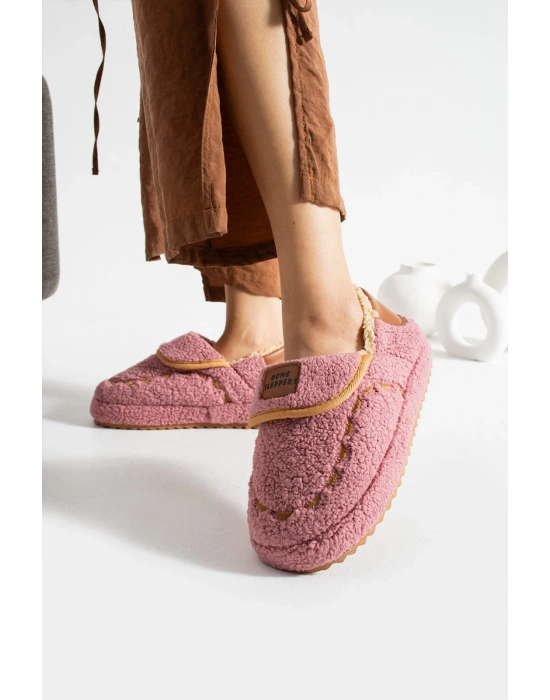 Ev Terliği Kaydırmaz Taban Kışlık Kadın Ev Terliği Çeyiz Terliği