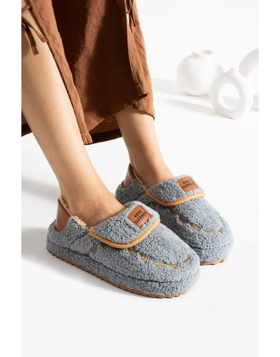 Ev Terliği Kaydırmaz Taban Kışlık Kadın Ev Terliği Çeyiz Terliği