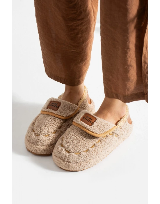 Ev Terliği Kaydırmaz Taban Kışlık Kadın Ev Terliği Çeyiz Terliği