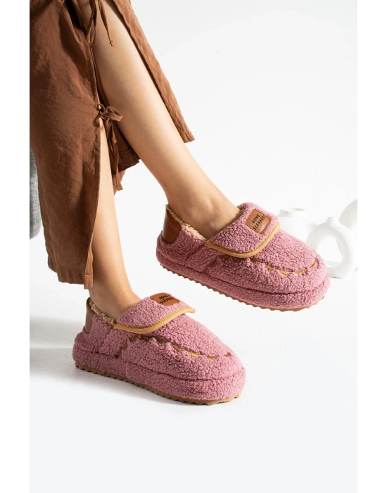 Ev Terliği Kaydırmaz Taban Kışlık Kadın Ev Terliği Çeyiz Terliği