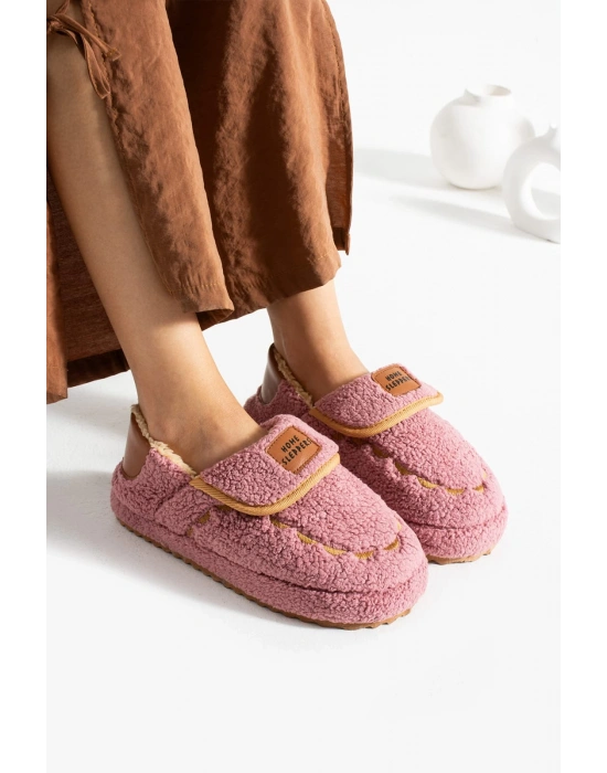 Ev Terliği Kaydırmaz Taban Kışlık Kadın Ev Terliği Çeyiz Terliği