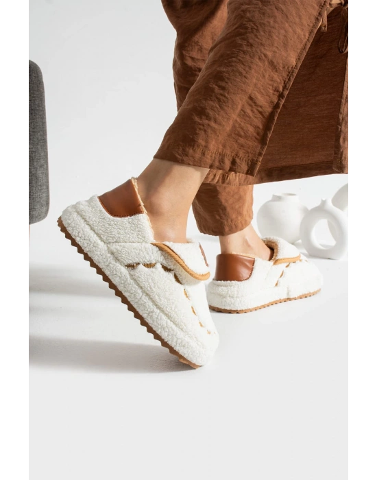 Ev Terliği Kaydırmaz Taban Kışlık Kadın Ev Terliği Çeyiz Terliği