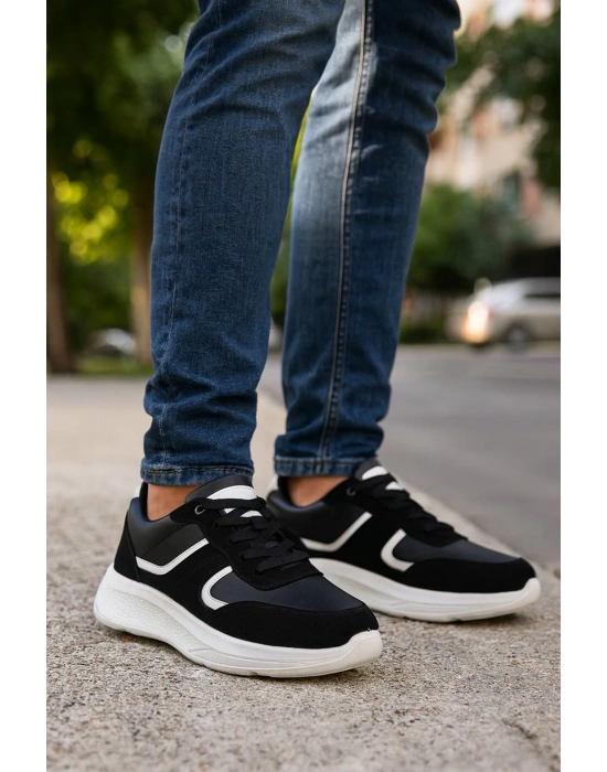 GÜNLÜK YÜKSEK TABAN RAHAT SPOR ERKEK AYAKKABI