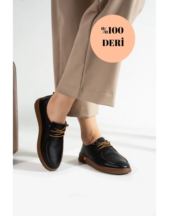 Hakiki Deri Kadın Casual Ayakkabı