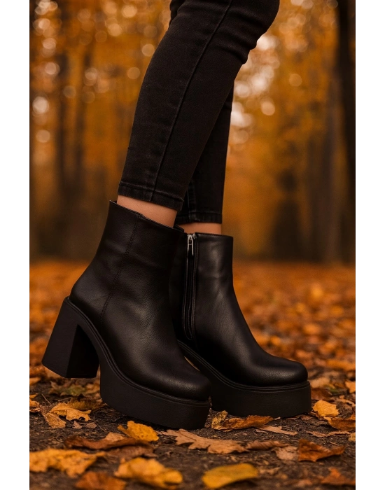 Kadın Blok Platform Topuklu Bot