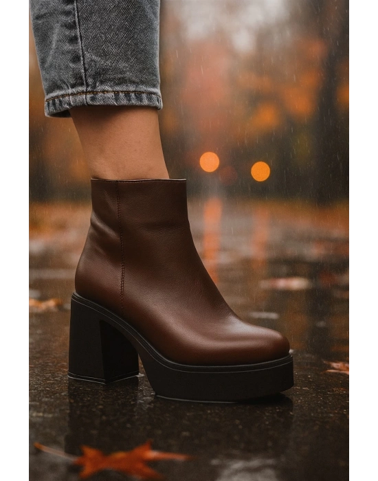 Kadın Blok Platform Topuklu Bot