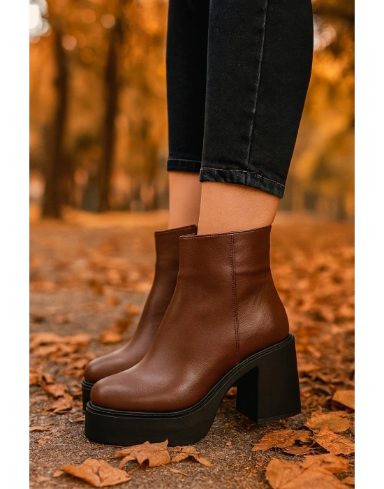 Kadın Blok Platform Topuklu Bot