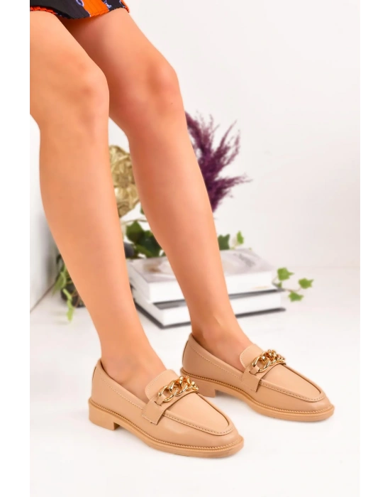 Kadın Siyah Makosen Günlük Loafer Ayakkabı