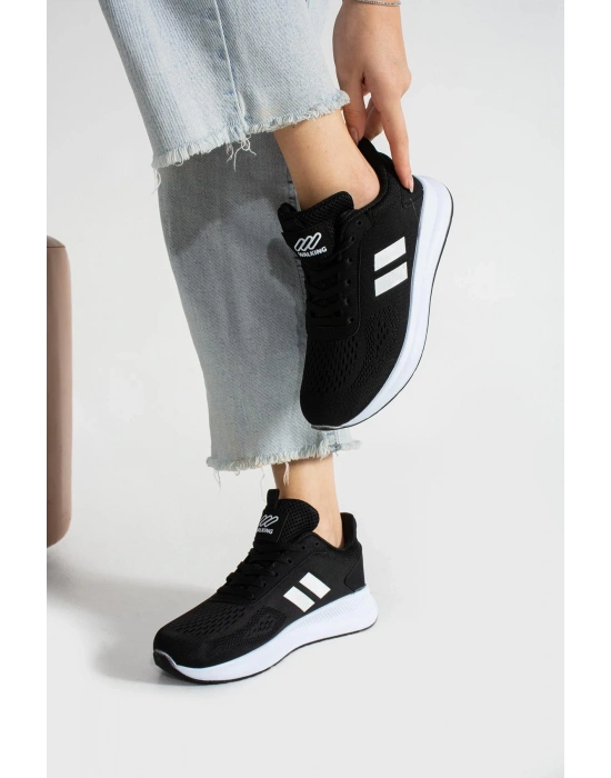 Kadın Sneaker Ayakkabı Hava Alan Konforlu ve Esnek Kullanışlı Hava Alan Ortapedik Spor Ayakkabı