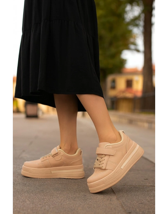 Kadın Spor Yüksek Taban Ayakkabı