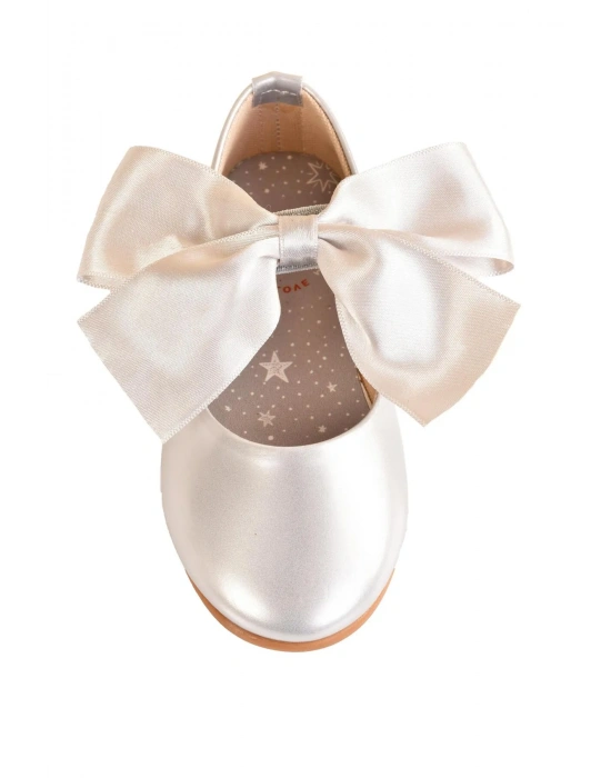 Kız Çocuk Fiyonklu Babet Ayakkabı