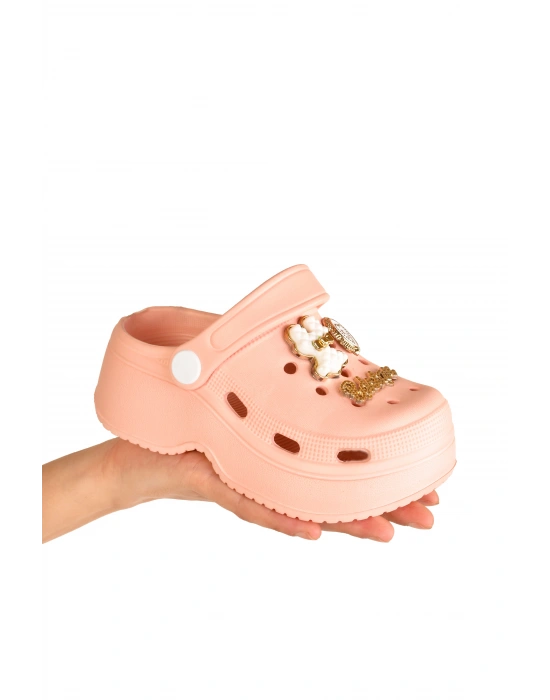 KIZ ÇOCUK KAYMAZ YÜKSEK TABAN RAHAT KALIP PLAJ HAVUZ ÇOCUK TERLİĞİ