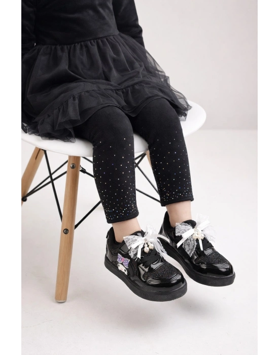 Kız Çocuk LED Taban Işıklı Spor Ayakkabı